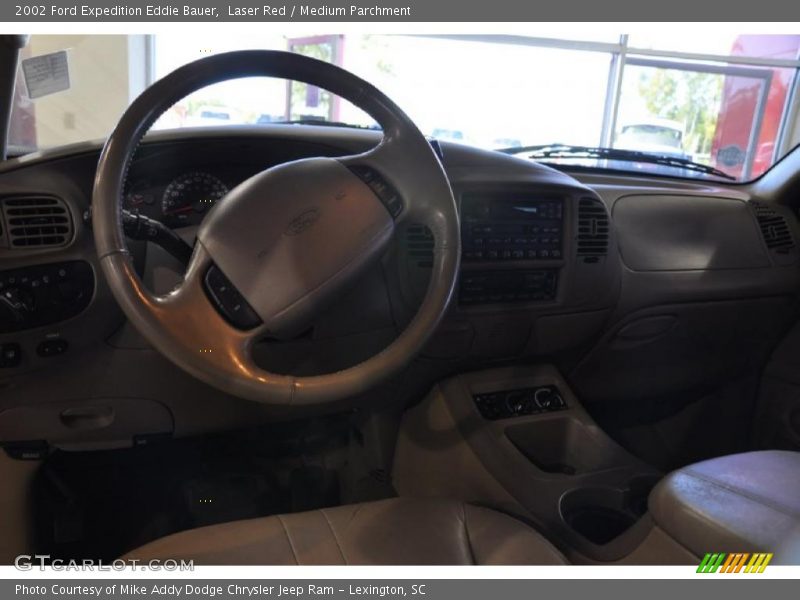 Laser Red / Medium Parchment 2002 Ford Expedition Eddie Bauer