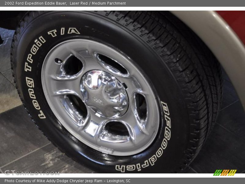 Laser Red / Medium Parchment 2002 Ford Expedition Eddie Bauer