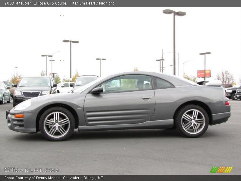 Titanium Pearl / Midnight 2003 Mitsubishi Eclipse GTS Coupe