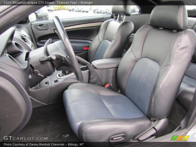  2003 Eclipse GTS Coupe Midnight Interior