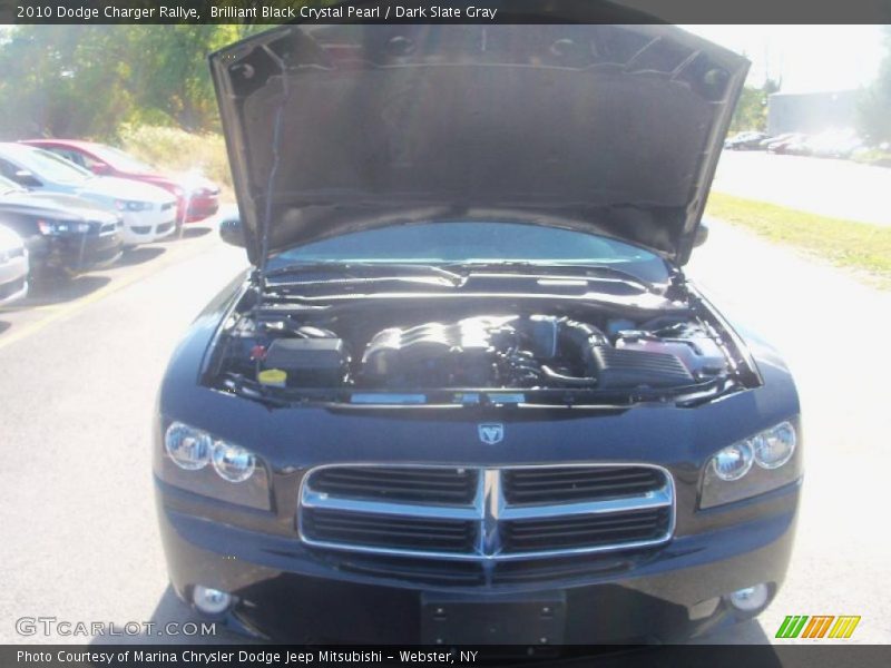 Brilliant Black Crystal Pearl / Dark Slate Gray 2010 Dodge Charger Rallye