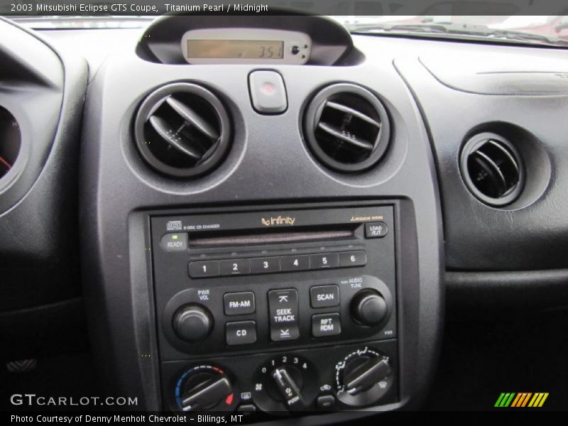 Titanium Pearl / Midnight 2003 Mitsubishi Eclipse GTS Coupe
