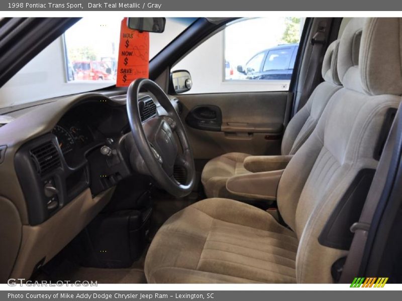 Dark Teal Metallic / Gray 1998 Pontiac Trans Sport