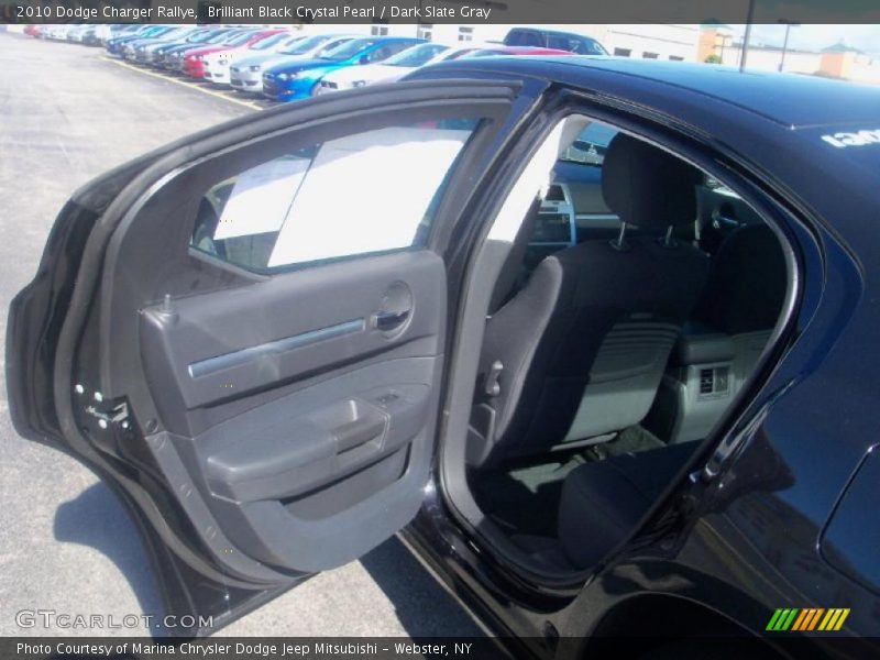 Brilliant Black Crystal Pearl / Dark Slate Gray 2010 Dodge Charger Rallye