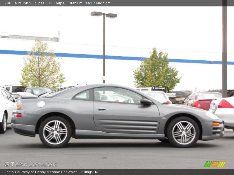 Titanium Pearl / Midnight 2003 Mitsubishi Eclipse GTS Coupe