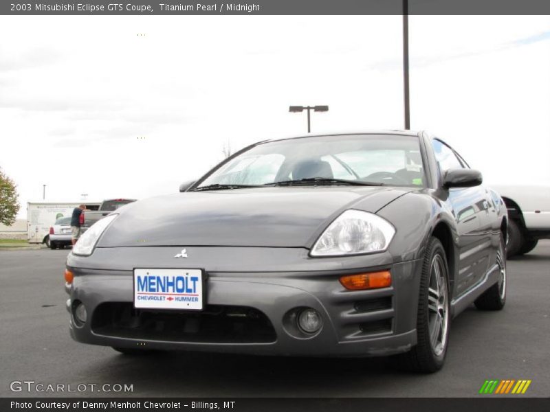 Titanium Pearl / Midnight 2003 Mitsubishi Eclipse GTS Coupe