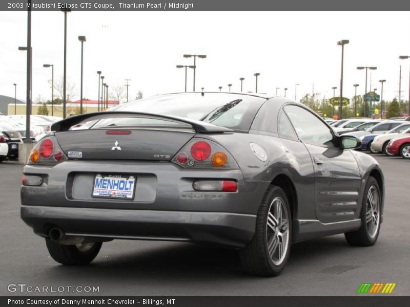 Titanium Pearl / Midnight 2003 Mitsubishi Eclipse GTS Coupe