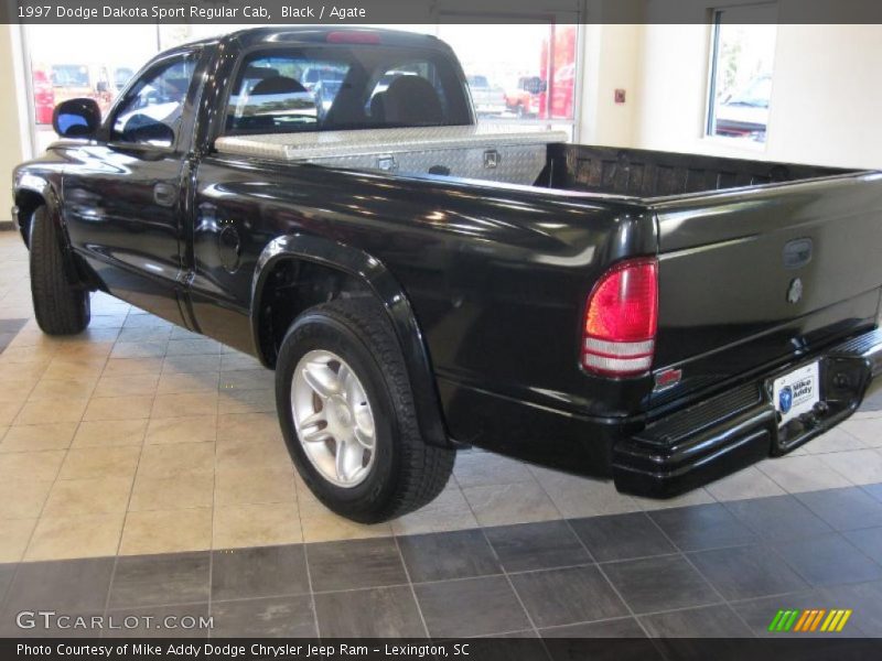 Black / Agate 1997 Dodge Dakota Sport Regular Cab