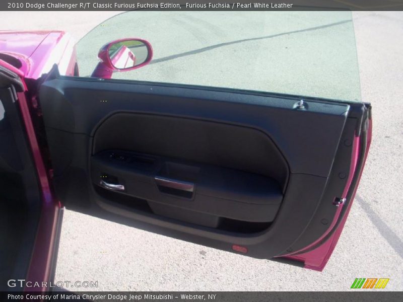 Furious Fuchsia / Pearl White Leather 2010 Dodge Challenger R/T Classic Furious Fuchsia Edition