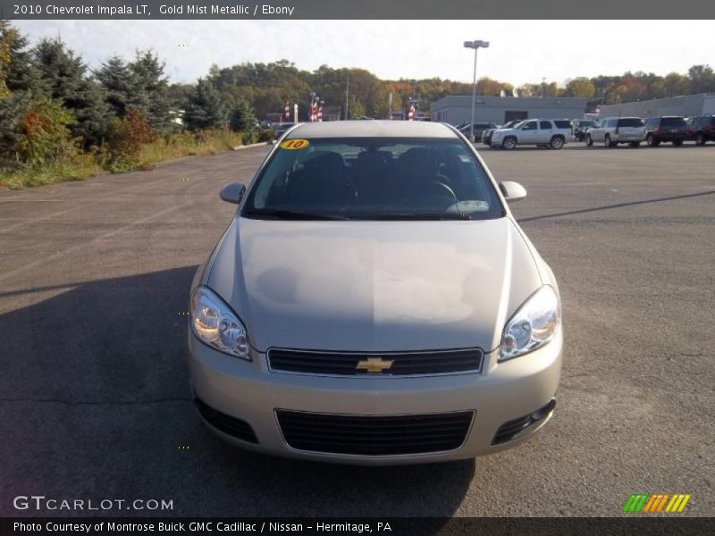 Gold Mist Metallic / Ebony 2010 Chevrolet Impala LT