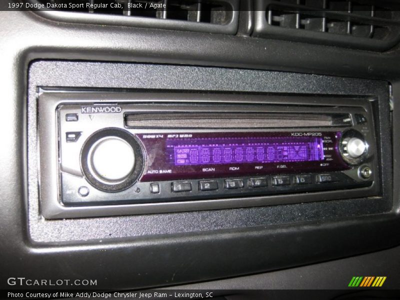 Black / Agate 1997 Dodge Dakota Sport Regular Cab