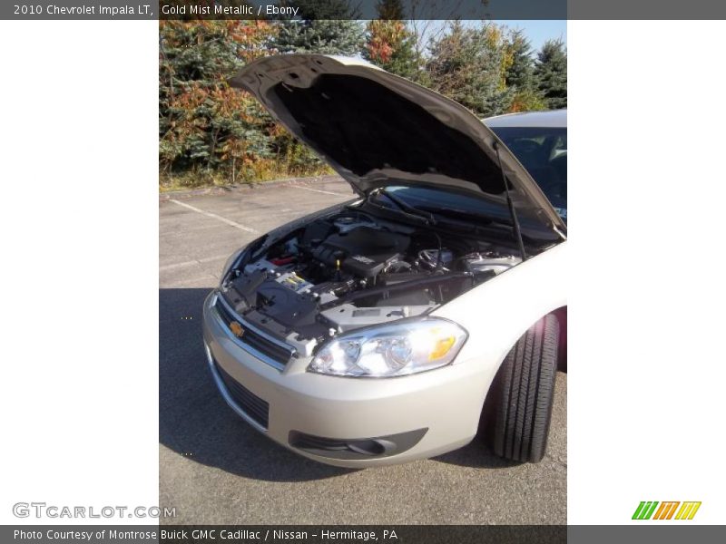 Gold Mist Metallic / Ebony 2010 Chevrolet Impala LT