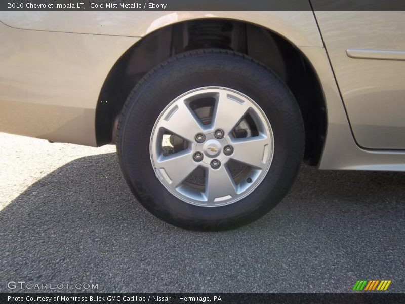 Gold Mist Metallic / Ebony 2010 Chevrolet Impala LT