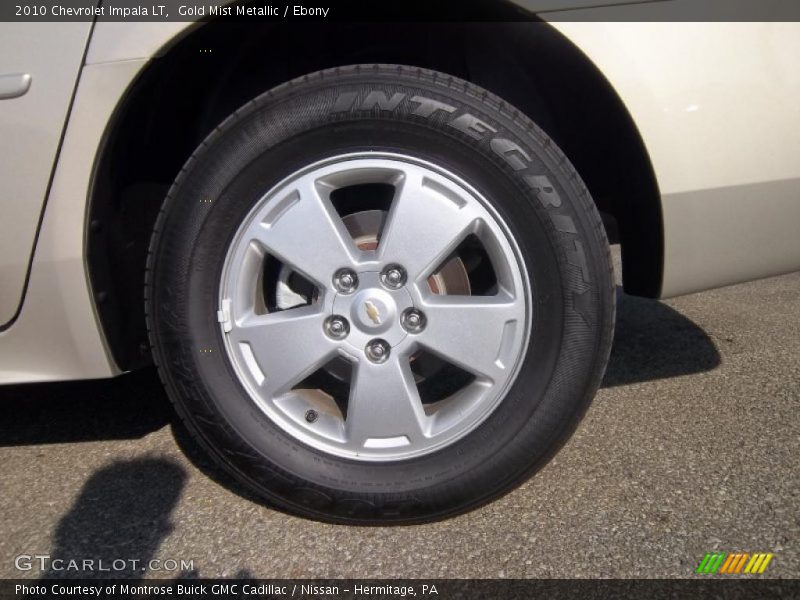 Gold Mist Metallic / Ebony 2010 Chevrolet Impala LT
