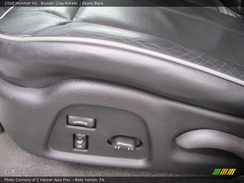  2008 H3  Ebony Black Interior