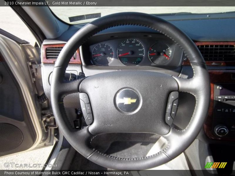 Gold Mist Metallic / Ebony 2010 Chevrolet Impala LT