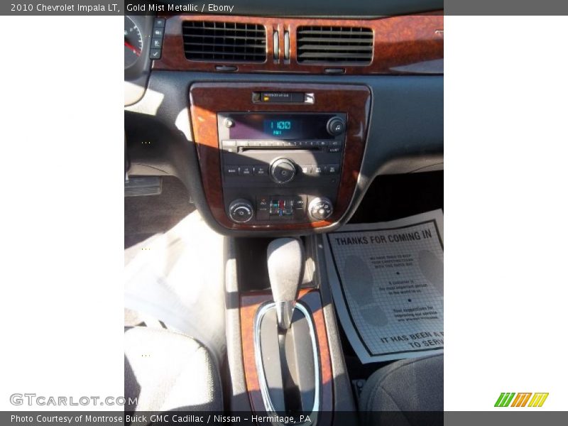 Gold Mist Metallic / Ebony 2010 Chevrolet Impala LT