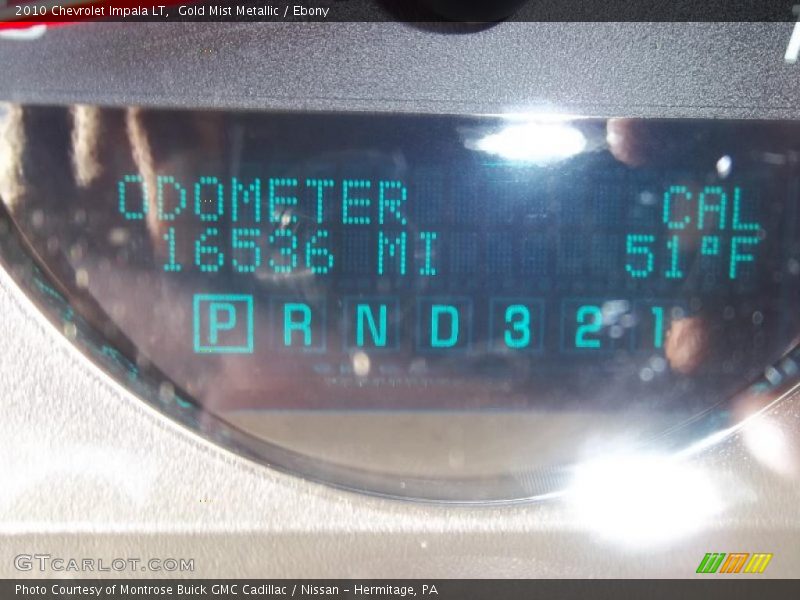 Gold Mist Metallic / Ebony 2010 Chevrolet Impala LT