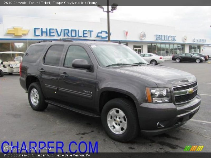 Taupe Gray Metallic / Ebony 2010 Chevrolet Tahoe LT 4x4