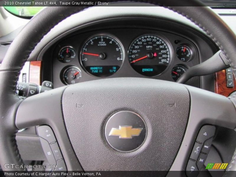Taupe Gray Metallic / Ebony 2010 Chevrolet Tahoe LT 4x4