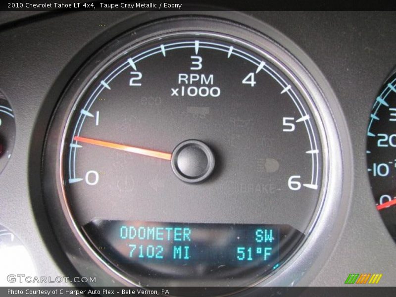 Taupe Gray Metallic / Ebony 2010 Chevrolet Tahoe LT 4x4