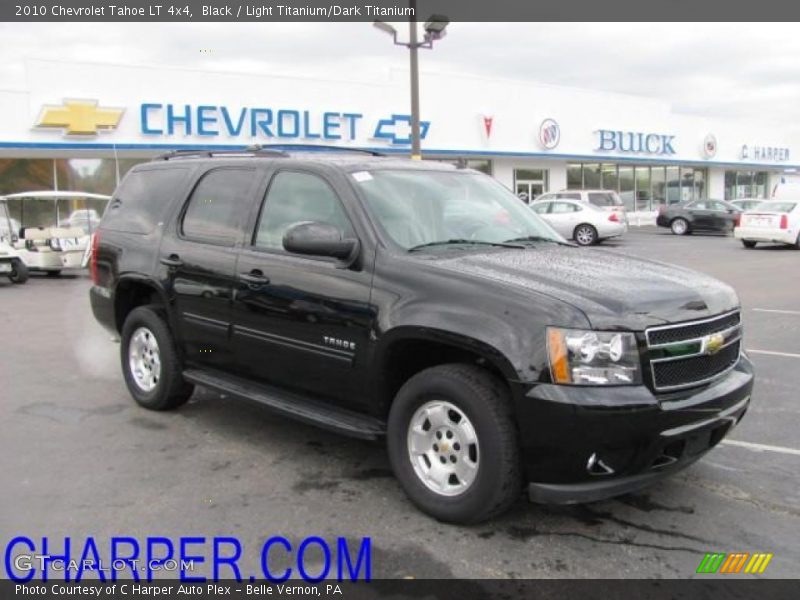 Black / Light Titanium/Dark Titanium 2010 Chevrolet Tahoe LT 4x4