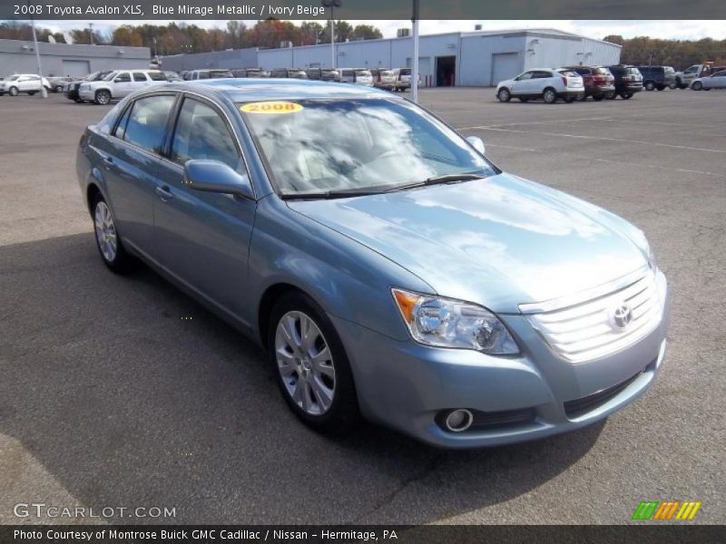 Blue Mirage Metallic / Ivory Beige 2008 Toyota Avalon XLS