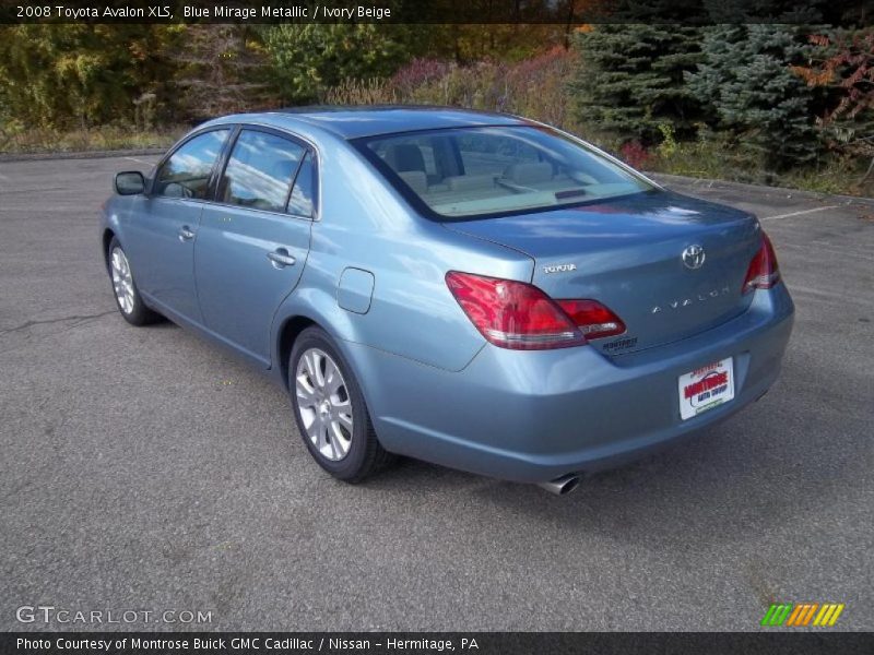 Blue Mirage Metallic / Ivory Beige 2008 Toyota Avalon XLS