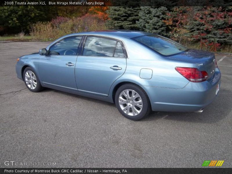 Blue Mirage Metallic / Ivory Beige 2008 Toyota Avalon XLS
