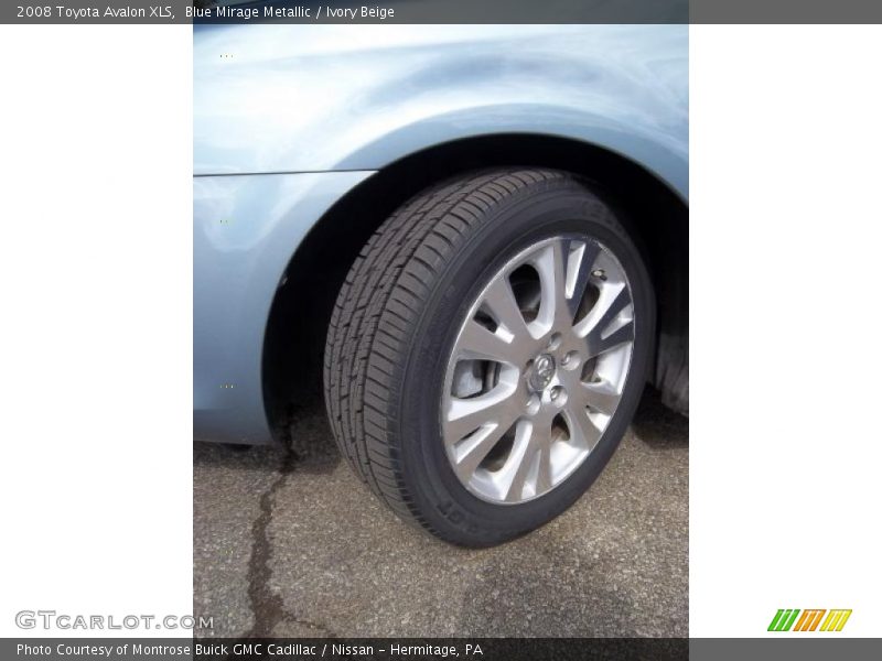 Blue Mirage Metallic / Ivory Beige 2008 Toyota Avalon XLS