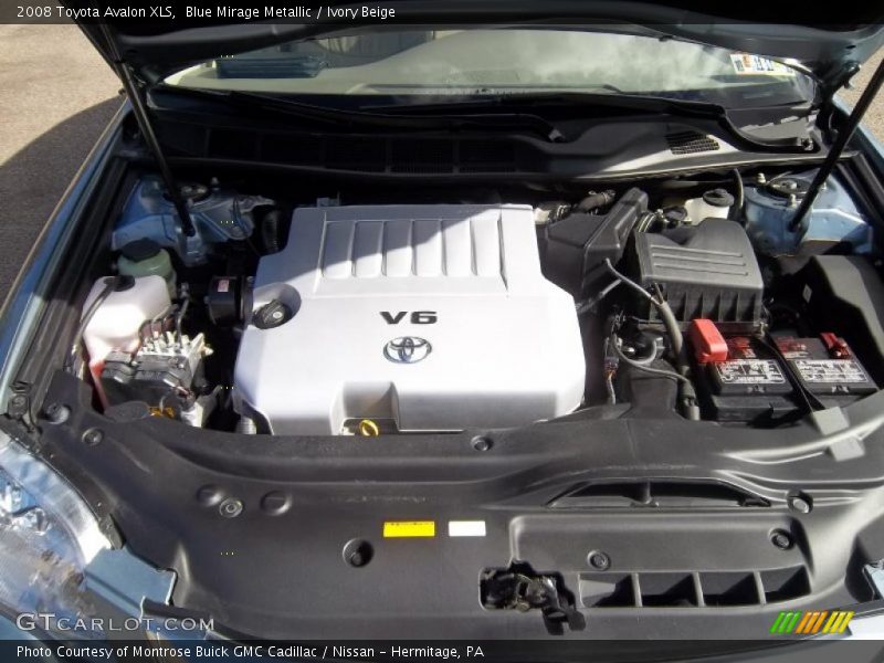 Blue Mirage Metallic / Ivory Beige 2008 Toyota Avalon XLS