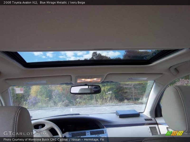 Blue Mirage Metallic / Ivory Beige 2008 Toyota Avalon XLS