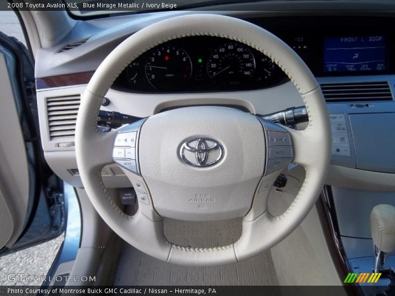 Blue Mirage Metallic / Ivory Beige 2008 Toyota Avalon XLS