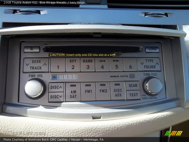 Blue Mirage Metallic / Ivory Beige 2008 Toyota Avalon XLS
