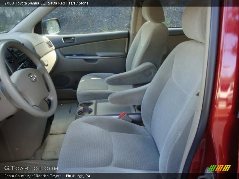 Salsa Red Pearl / Stone 2008 Toyota Sienna CE