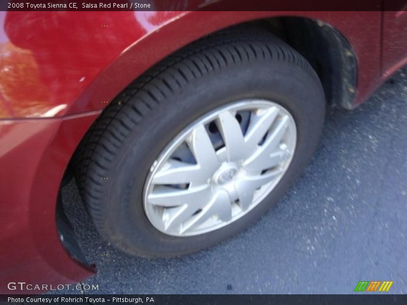 Salsa Red Pearl / Stone 2008 Toyota Sienna CE