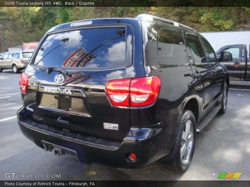 Black / Graphite 2008 Toyota Sequoia SR5 4WD