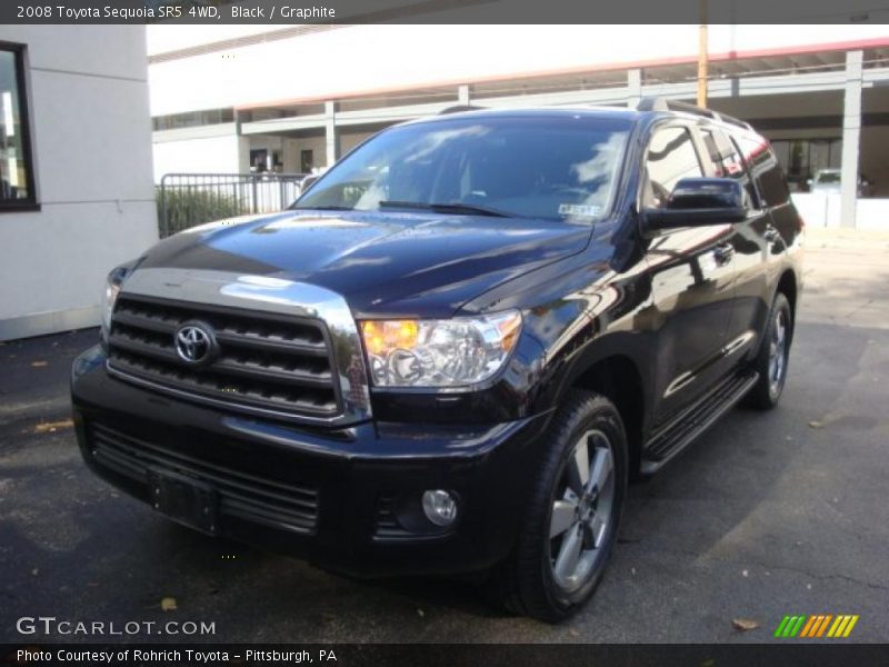 Black / Graphite 2008 Toyota Sequoia SR5 4WD