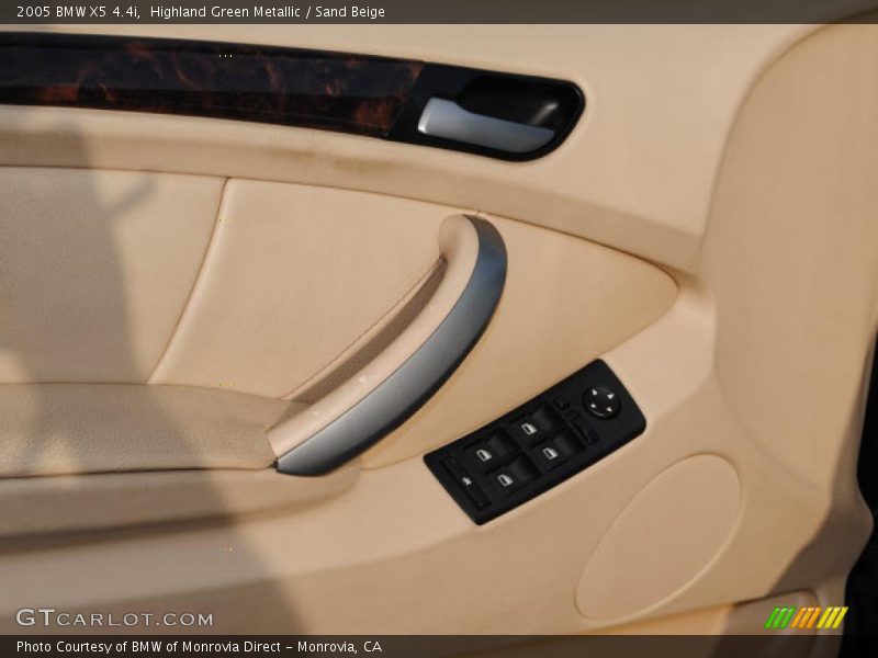 Highland Green Metallic / Sand Beige 2005 BMW X5 4.4i