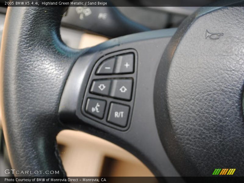 Highland Green Metallic / Sand Beige 2005 BMW X5 4.4i