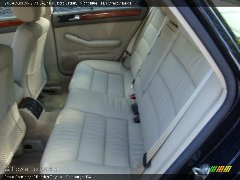  2004 A6 2.7T S-Line quattro Sedan Beige Interior