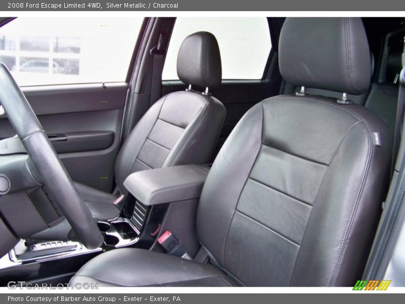 Silver Metallic / Charcoal 2008 Ford Escape Limited 4WD