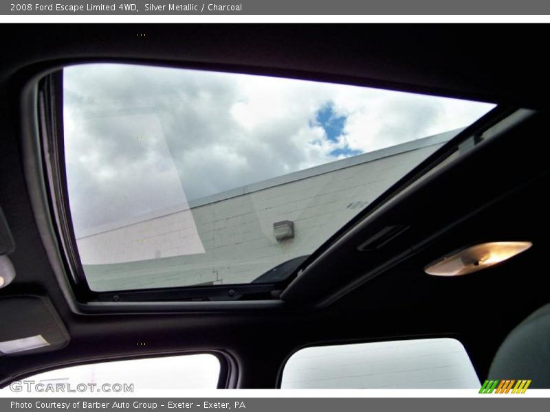 Silver Metallic / Charcoal 2008 Ford Escape Limited 4WD