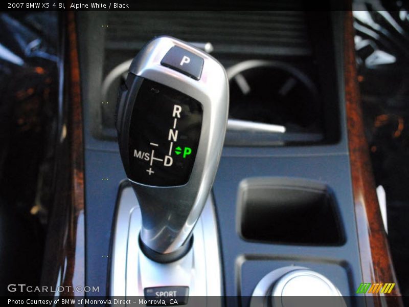 Alpine White / Black 2007 BMW X5 4.8i