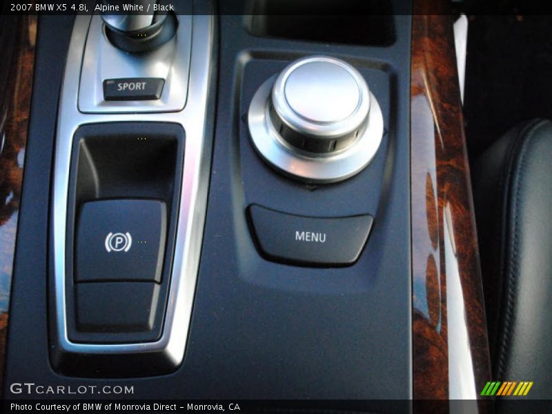 Alpine White / Black 2007 BMW X5 4.8i