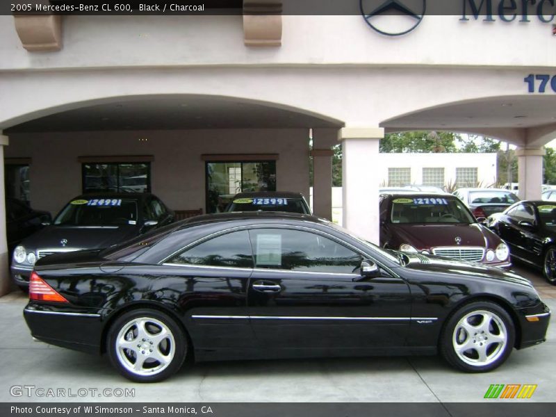 Black / Charcoal 2005 Mercedes-Benz CL 600