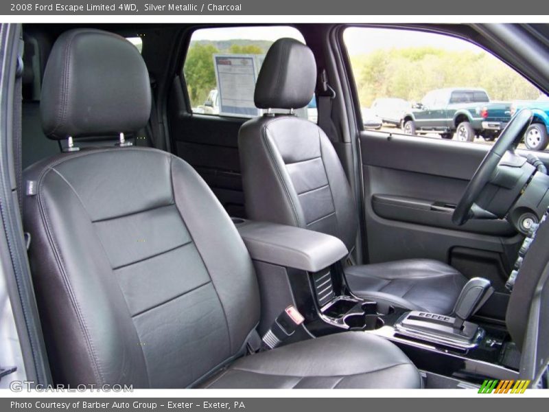 Silver Metallic / Charcoal 2008 Ford Escape Limited 4WD