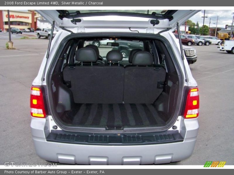 Silver Metallic / Charcoal 2008 Ford Escape Limited 4WD