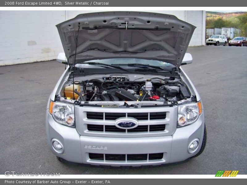 Silver Metallic / Charcoal 2008 Ford Escape Limited 4WD