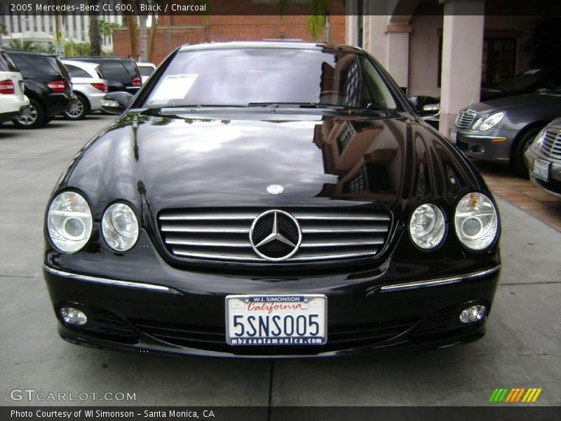 Black / Charcoal 2005 Mercedes-Benz CL 600